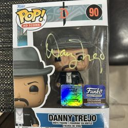 Funko Pop! Danny Trejo #90 Autographed Funko Hollywood Exclusive