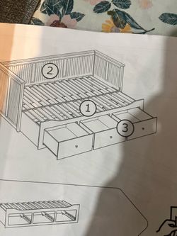 IKEA Hemnes day bed with drawers