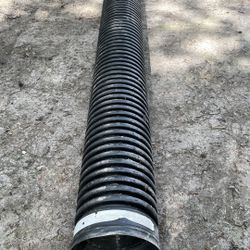 Culvert Pipe Driveway Pipe HDPE Black Corrugated Drainage Pipe ADS Dual Wall Drain Pipe 
