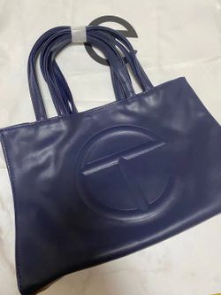 Telfar Sky blue shopping bag(medium-sized)