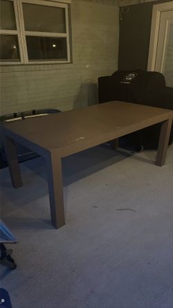 Wood table