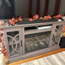 TV Stand Fire Place