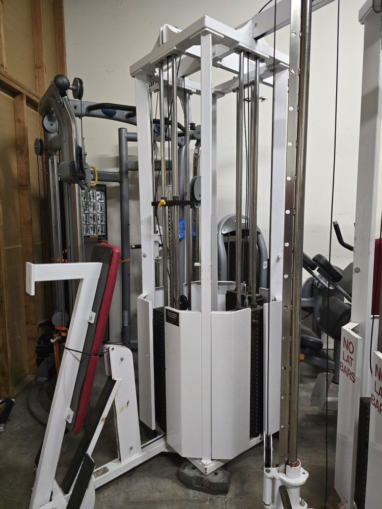 Powerlift 4 stack jungle gym exercise fitness commercial gym equipment