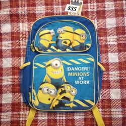 Minions 16 Inch Backpack 
