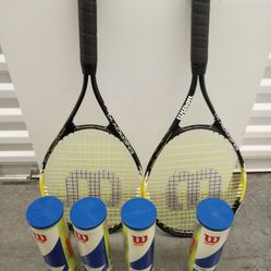 Wilson Tennis Raquets Energy XL Tennis Balls