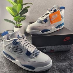 Air Jordan 4 Miltary Blue Size 12