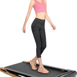 Walking Pad Under Desk Treadmill Small Compact Walking Treadmill with Incline 5° Fit Standing Desk