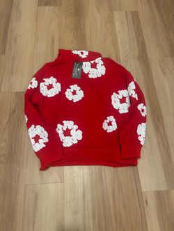 Denim Tears Red hoodie