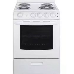 Summit Appliance 24 in. 2.9 cu. ft. Electric Range in White