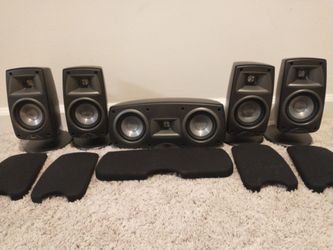 Klipsch Quintet surround speakers