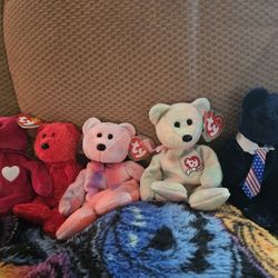 5 Beenie Babies