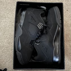 Jordan 4 Black Cat Size 12 Used