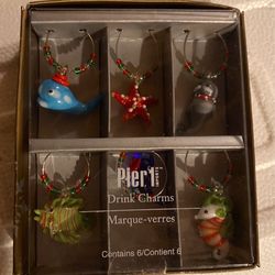 Pier 1 Set Off Wine Charms