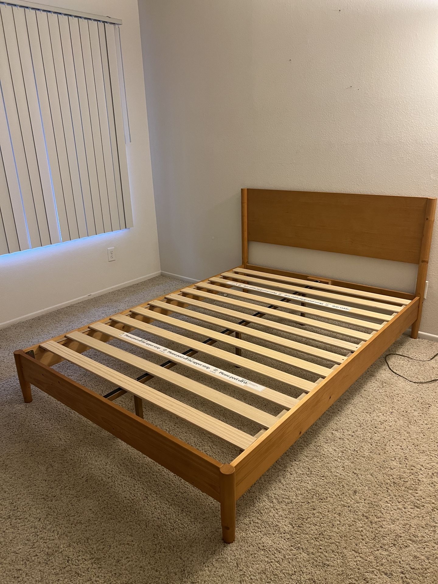 Full Wooden Bed Frame