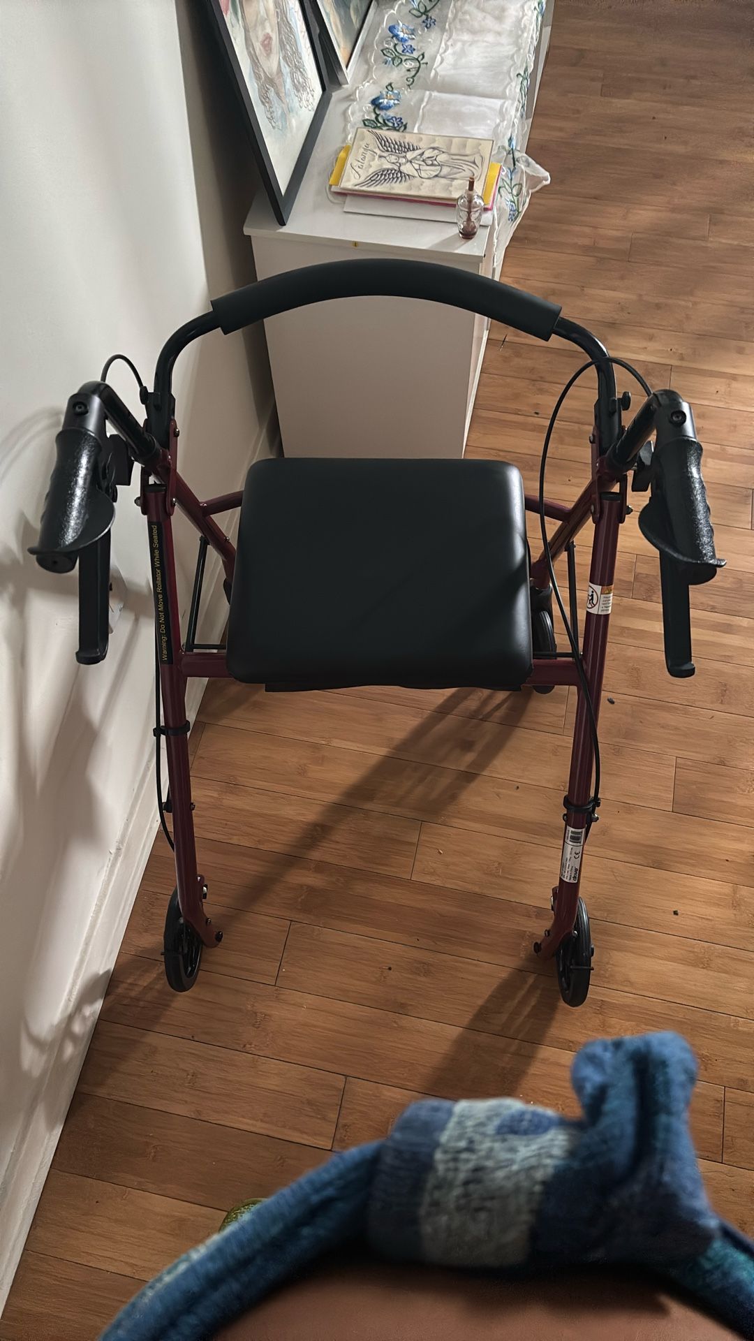 Front Wheel Walking With Seat 💺