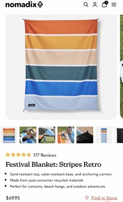 NOMADIX FESTIVAL BLANKETS