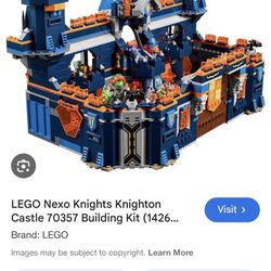 Big Lego Next Knights Set 70356