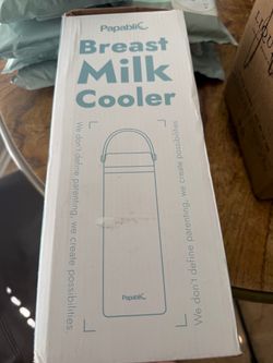Papablic 360 CapsuleChill Breastmilk Cooler with Stainless Steel Bottles