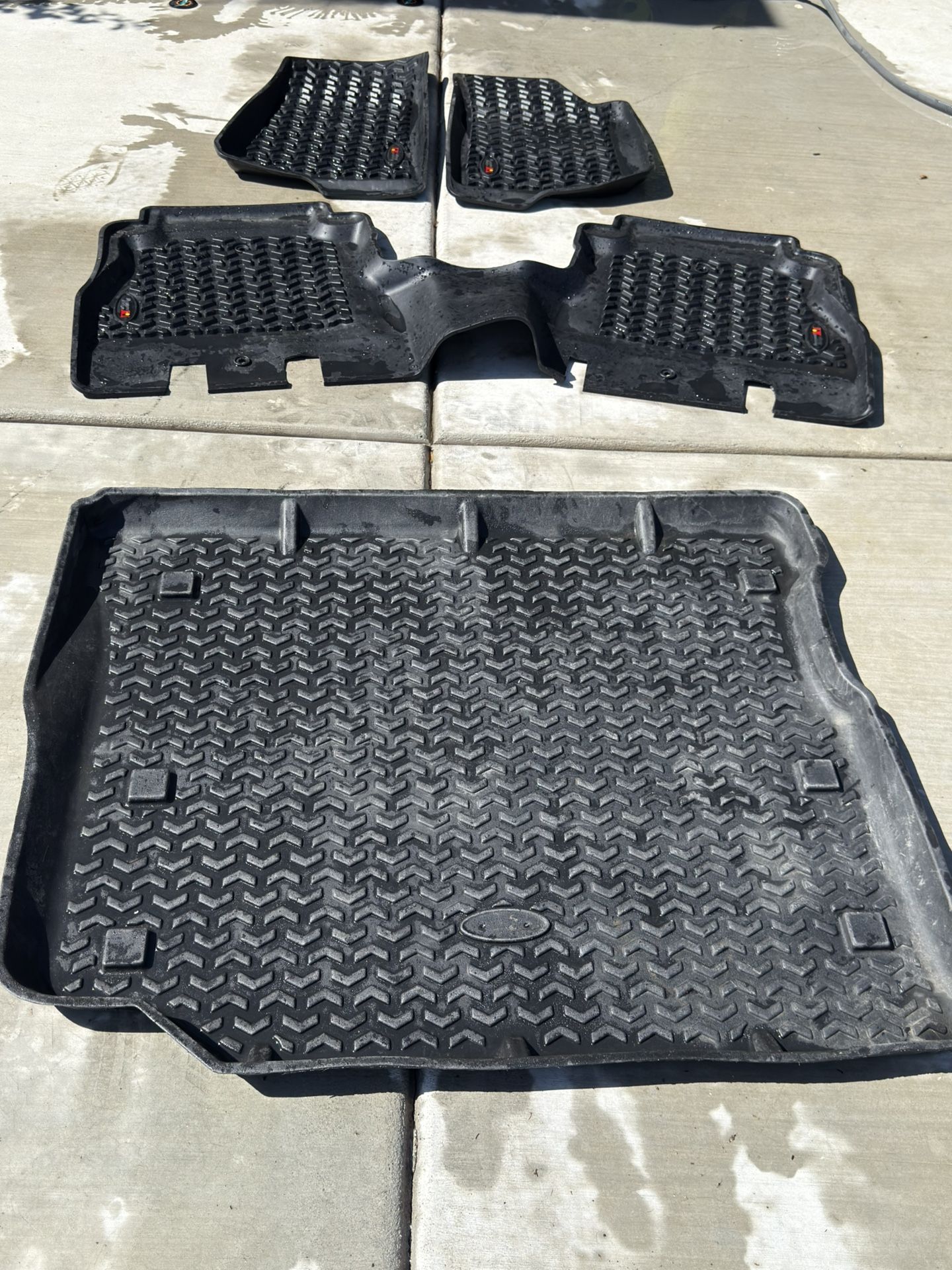 Rugged Ridge's All Terrain Floor Liners Jeep JL Wrangler