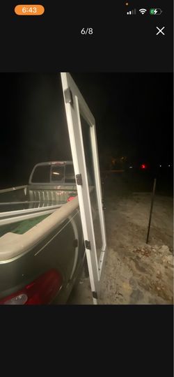 36” x 96” exterior dual pane glass door