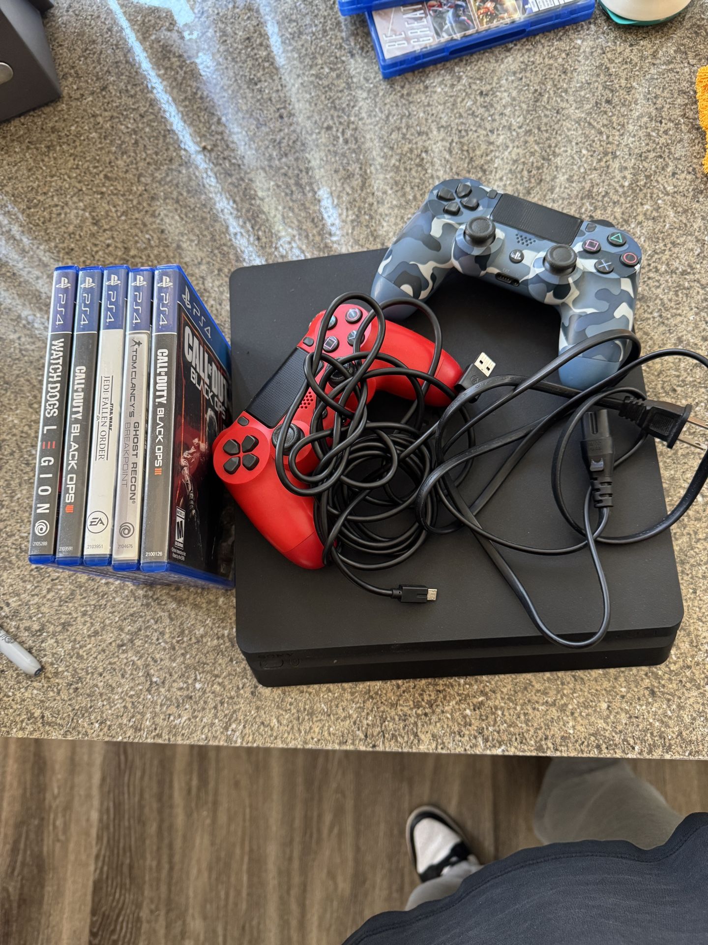 PS4 console With Games