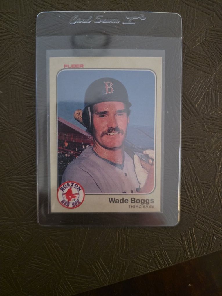 1983 Fleer Wade Boggs Rookie