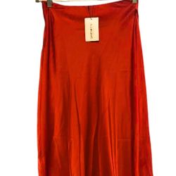 Shein Red Stain Skirt - Large