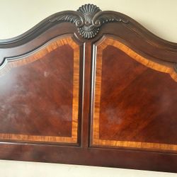 wooden king bed for sale