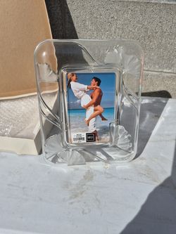Crystal photo frame