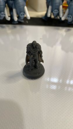 3D Printed Hero Miniature – 32mm Resin Figure – Unpainted