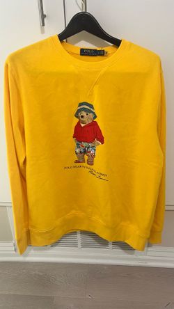 🔥 Polo Ralph Lauren Bear Sweatshirt – Size L (New w/ Tags)