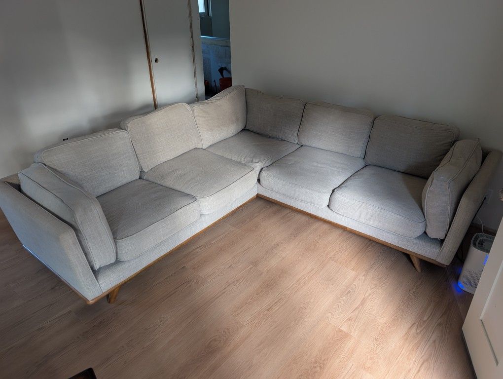 MUST SELL! Article Ceni Corner Sectional (MSRP $1,799) | Mid-Century Modern | Great Deal!