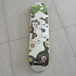 Supreme x Takashi Murakami  2007 Bunbu-Kun  Skate Deck New/Sealed