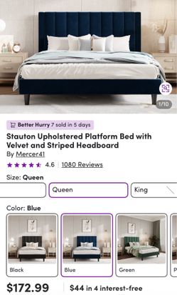 $125 brand new bed frame