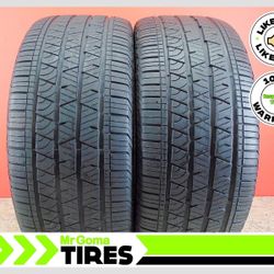 2 CONTINENTAL CROSSCONTACT LX SPORT SSR RFT  275/45/20 USED TIRES 90%LIFE 110H * PRODUCTION  YEAR 2024 * INSTALLATION INCLUDED *
