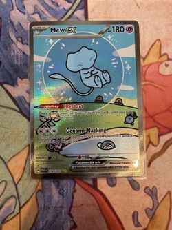 Mew EX Pokemon Paldean Fates