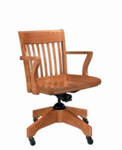 Americana swivel arm bankers  chair