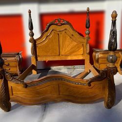 Beautiful Michael Amini Bedroom Set (price Include  Deliver ) 