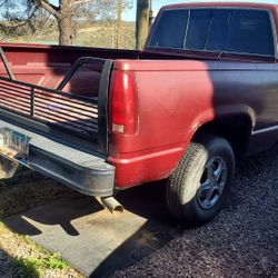 OBS Chevy GMC Fifth Wheel Tailgate And Chrome Bumper