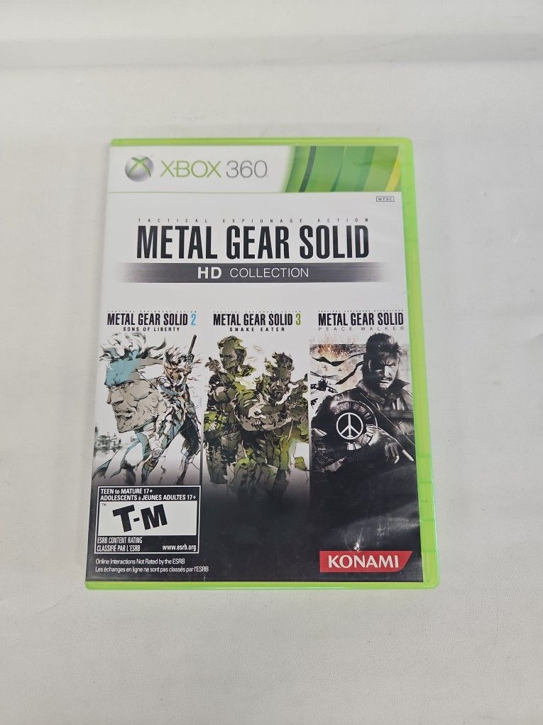 Xbox 350 Metal Gear Solid HD Collection I-8152