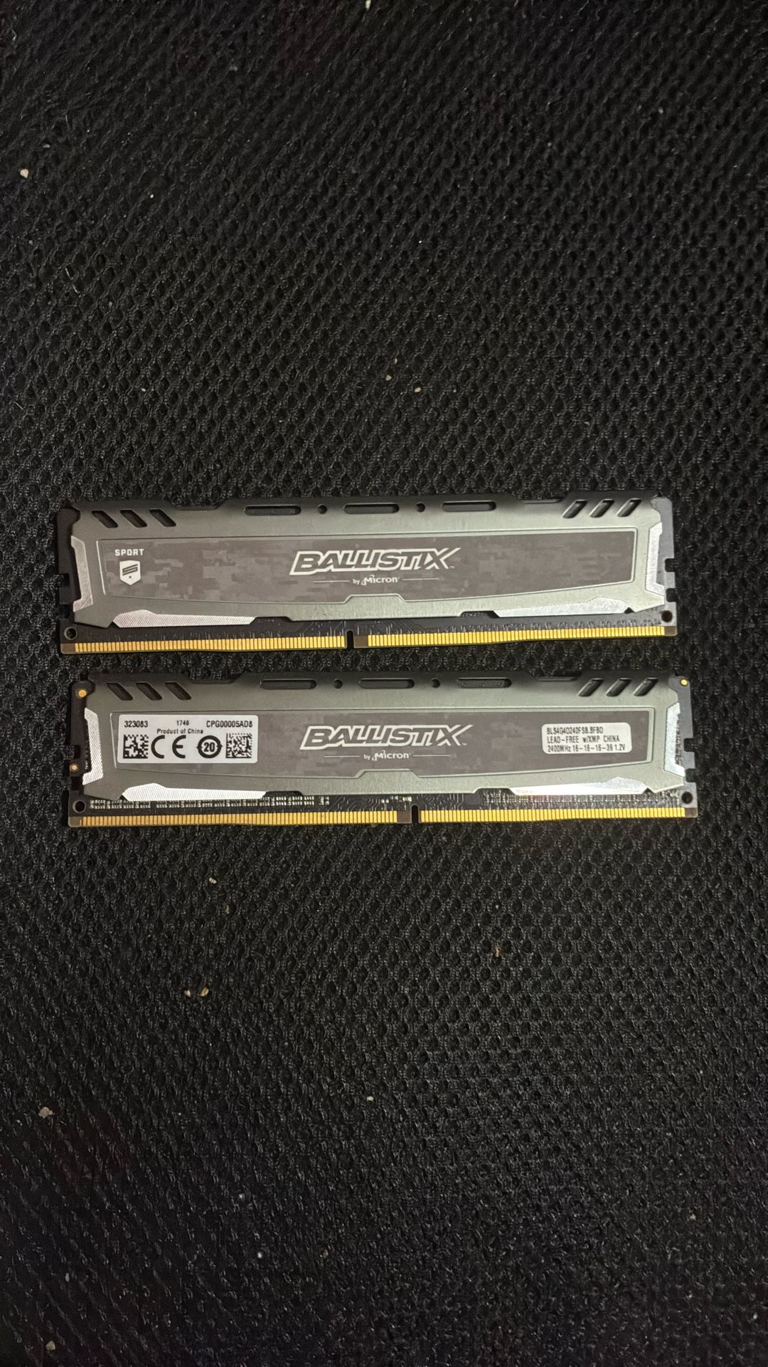 Ballistix Ram Sticks