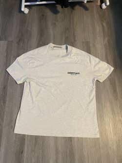 Y2K Light Oatmeal Men’s Fear of God FOG Essentials T-shirt