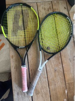Tennis Racquets - Prince and Head