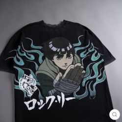 DARC SPORT X NARUTO X ROCK LEE SHIRT 