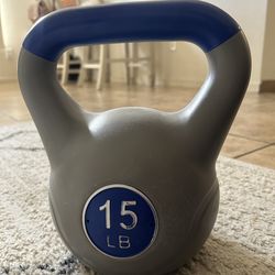 15 lb kettlebell