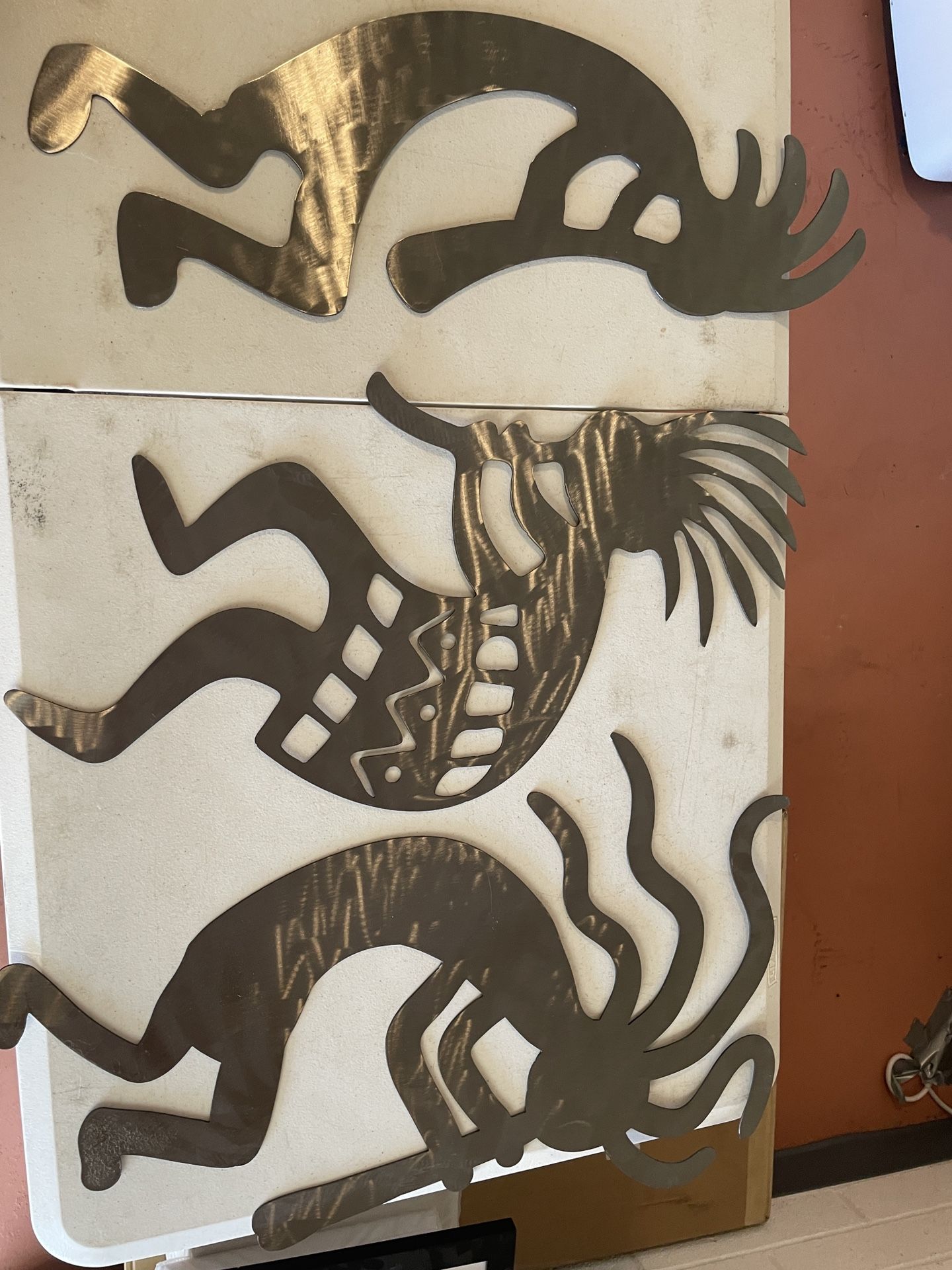 Southwest Metal Wall Art (Kokopelli, Lizard)