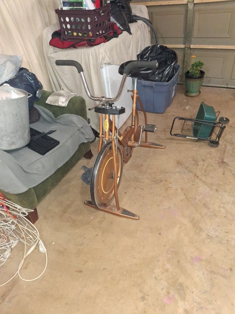 All Original Schwinn Stationary Exercise Bike.
