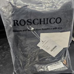 Womens Wide Leg Linen Pants Casual Palazzo Flowy Elastic High Waisted 2XL