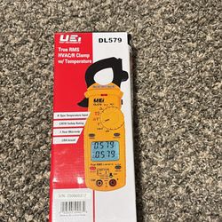 RMS hvac clamp with temperature