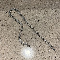 Long Silver Chain